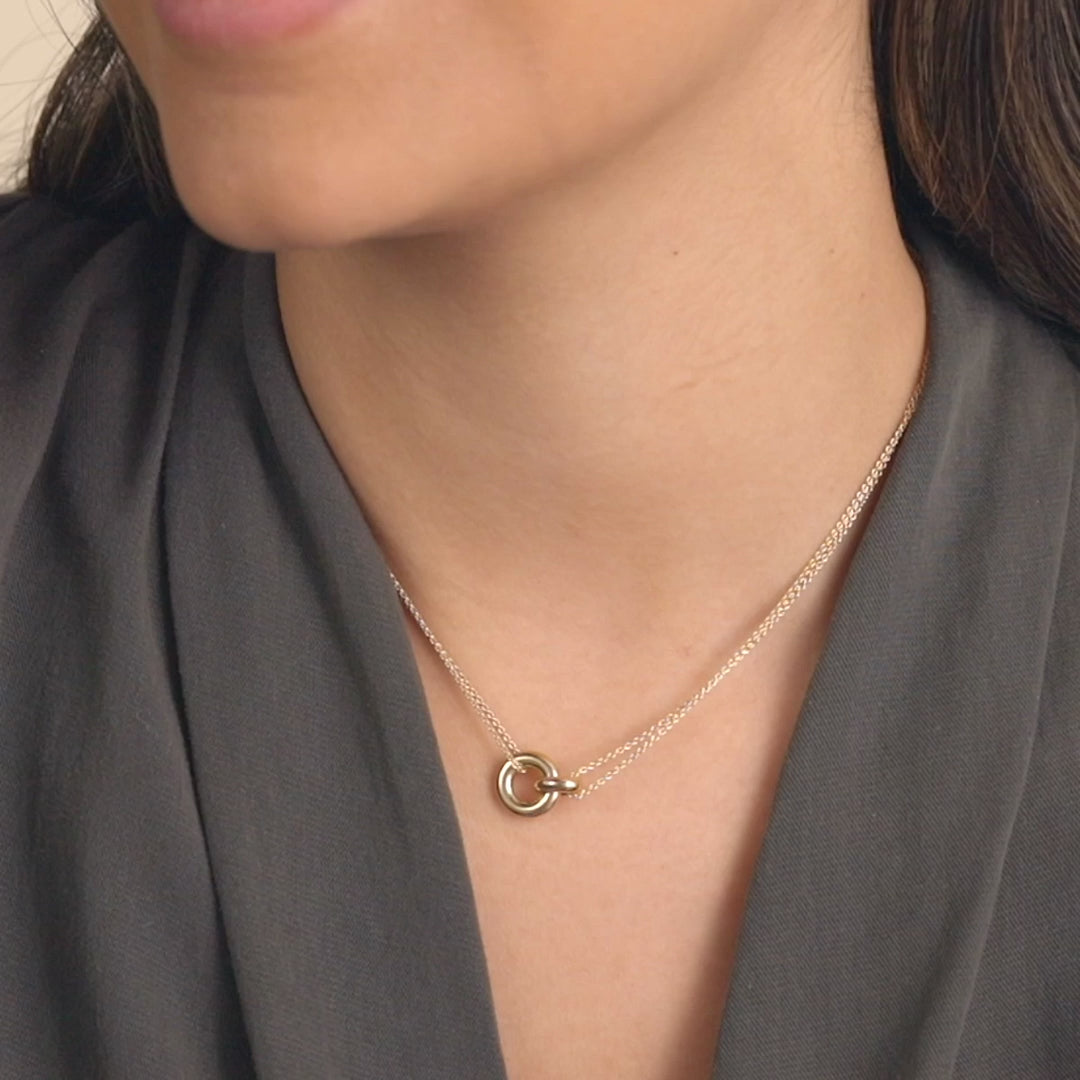Vermeil Linked Necklace
